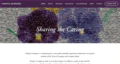 Desktop Screenshot of hospicegeorgina.com